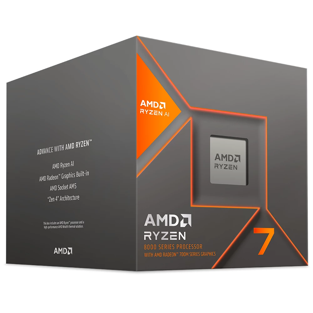 Procesador AMD Ryzen 7 8700G AM5 (4.2GHz-5.1GHz) Fan/Vídeo