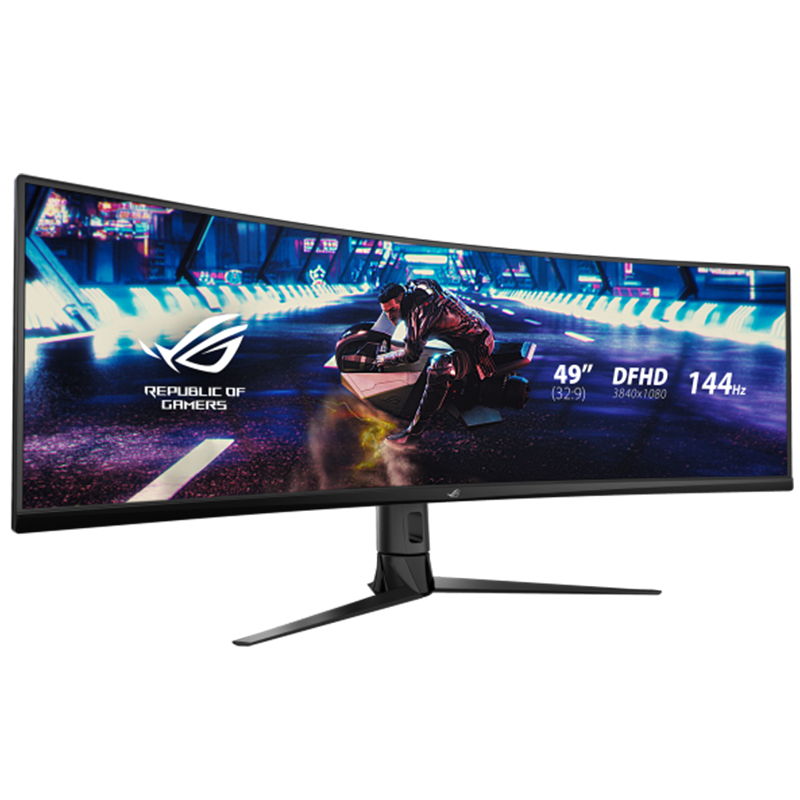 Monitor Curvo Gamer Asus ROG Strix 49" HDR VA Ultra-Wide XG49VQ 4ms (GTG) 144Hz