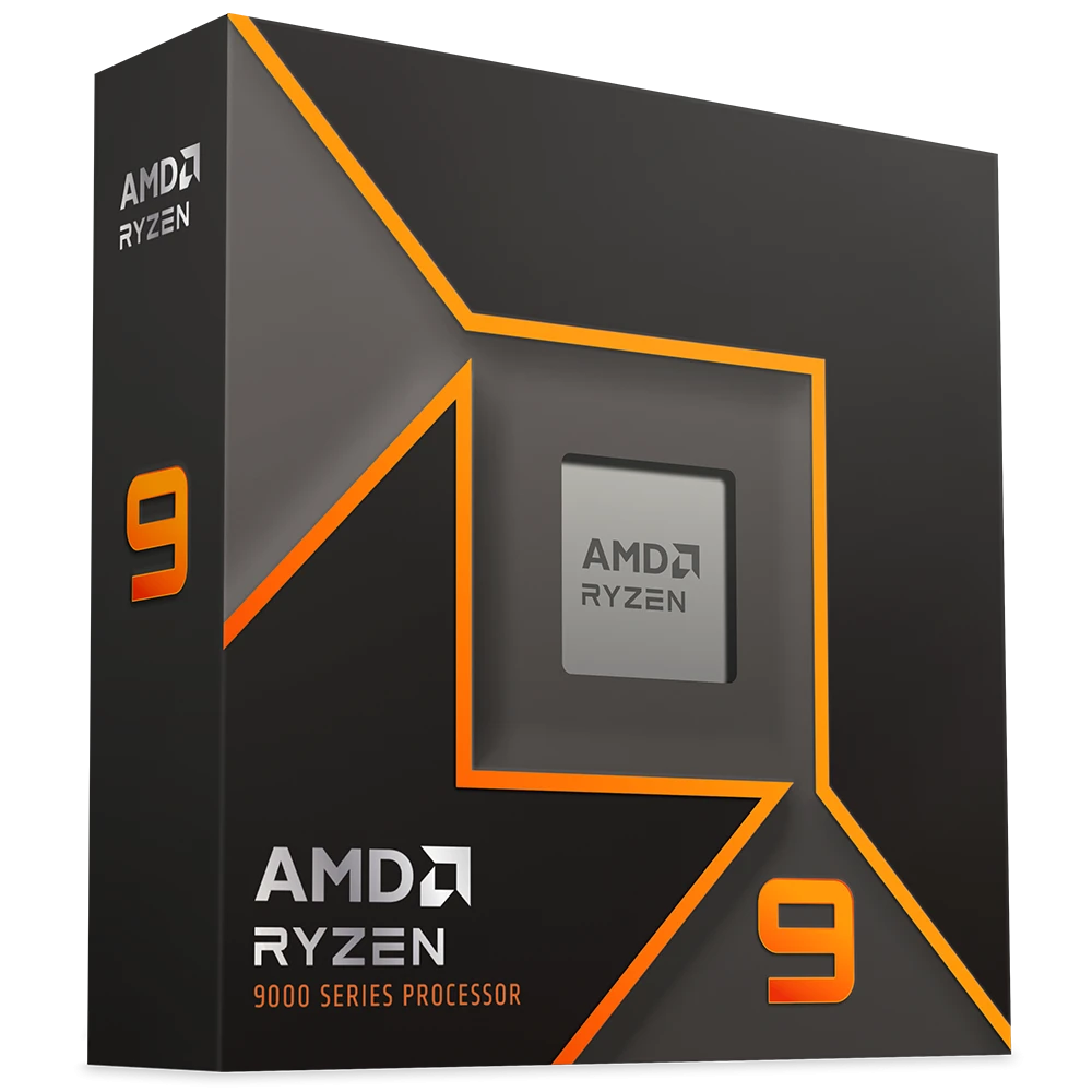 Procesador AMD Ryzen 9 9900X AM5 (4.4GHz-5.6GHz) No Fan/Vídeo