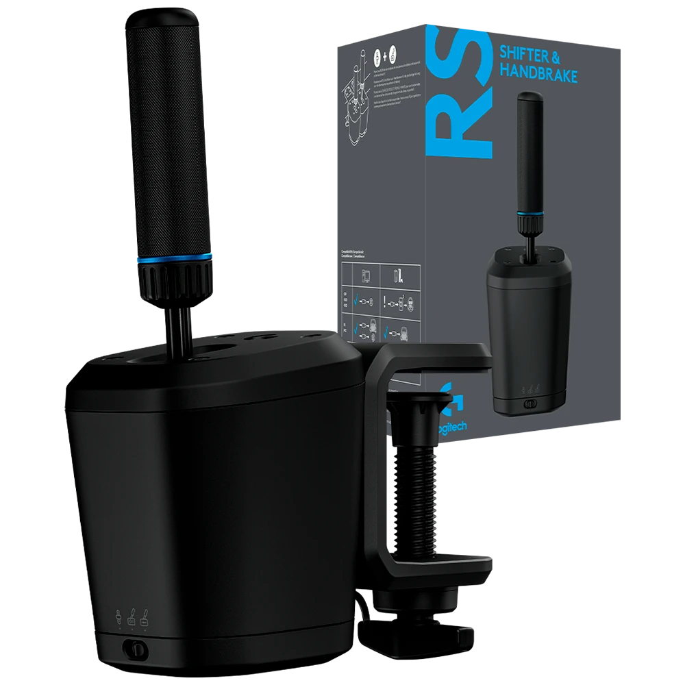 Palanca De Cambios y Freno de Mano Logitech RS Shifter & Handbrake