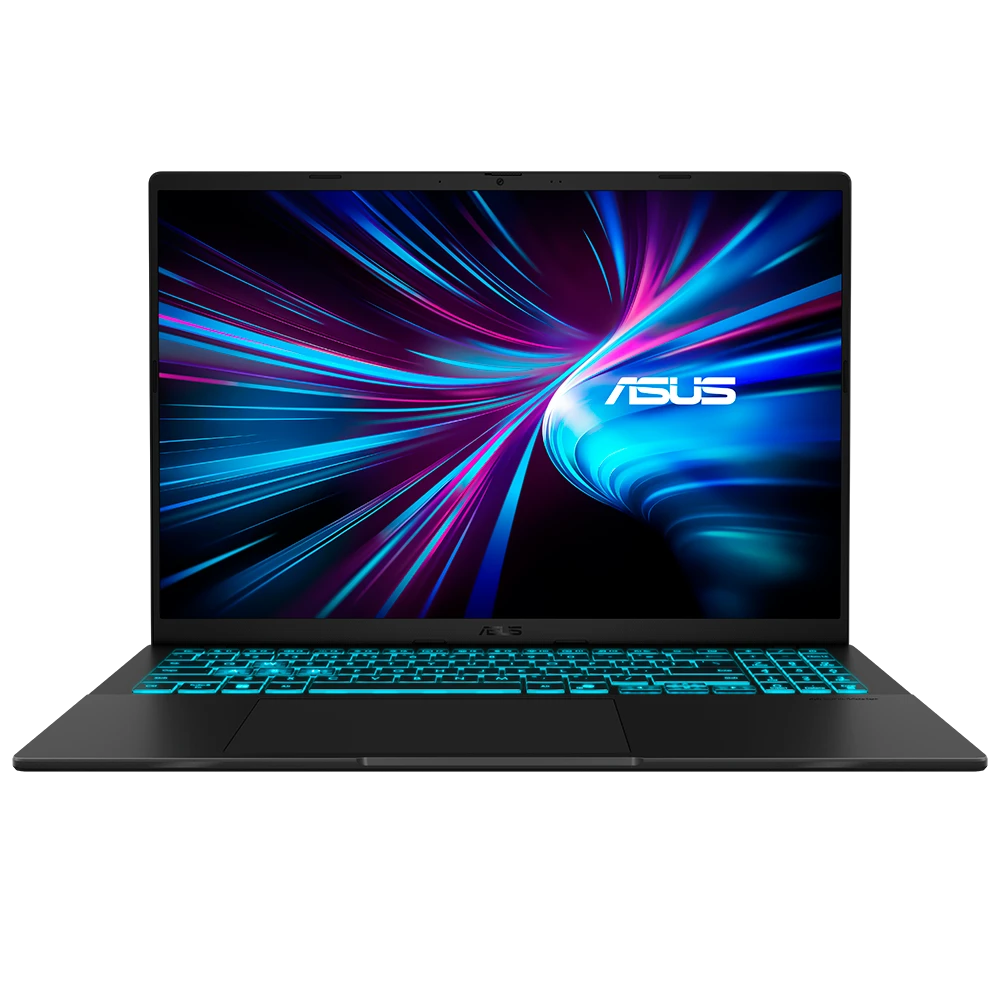 Portátil Gamer ASUS Gaming V16 · 16" · Intel Core 7 240H · RTX 5070 8GB · 16GB DDR5 · SSD M.2 1TB · Teclado Español