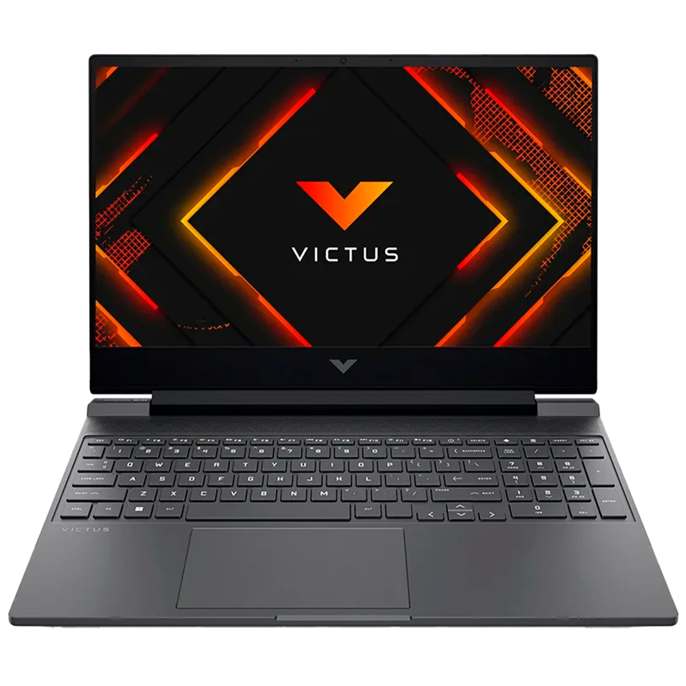 Portátil Gamer HP Victus 15-fb3019la · 15.6" · AMD Ryzen 7 7445H · RTX 3050 6GB · 8GB DDR5 · SSD M.2 512GB · Teclado Español