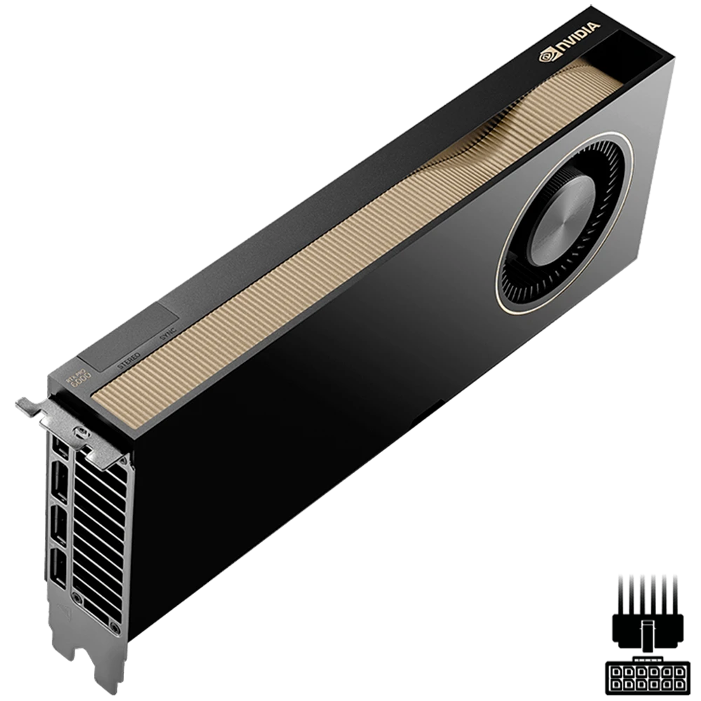 Tarjeta Gráfica Profesional PNY NVIDIA RTX PRO 6000 Blackwell Max-Q Workstation Edition · 96GB GDDR7
